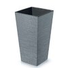 Doniczka PROSPERPLAST Furu Square DFSH240-422U 19L Szary