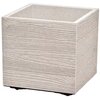 Donica PROSPERPLAST Madera Square Eco Wood DMA300W Biały