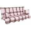 Poduszki na huśtawkę PATIO Minorca B025-05PB 184 x 52 x 10 cm Materiał Bawełna