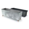 Donica PROSPERPLAST Urbi Case Beton Effect N (77 x 23.5 x 30 cm) Szary Materiał Tworzywo sztuczne