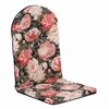 Poduszka na fotel PATIO Galaxy A101-23PB 123 x 49 cm Różowo-szary