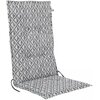 Poduszka na fotel PATIO Malezja Hoch H039-06PB 117 x 50 cm Szary Typ Poduszka