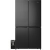 Lodówka HISENSE RQ758N4SBFE MD Side by Side No Frost 178.5 Czarna Wi-Fi ConnectLife My Fresh Choice Metal Cooling