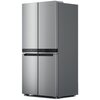 Lodówka WHIRLPOOL WQ9 B3L EF Side by Side No Frost 187.4cm Srebrna Liczba półek na butelki 0
