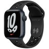 APPLE Watch 7 Nike GPS 45mm koperta z aluminium (północ) + pasek sportowy (antracyt)
