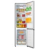 Lodówka HISENSE RB440N4ACD No Frost 200.4 cm Srebrna Licowane drzwi Szuflada z niższą temperaturą Liczba półek 3