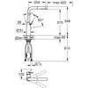 Bateria GROHE Essence 30270DL0 Miedziane złoto Możliwość podłączenia filtra wody Nie
