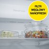 Lodówka AMICA FY5139.3DFBXI Side by Side No frost 177cm Czarna Podajnik wody Kostkarka Liczba półek na butelki 0