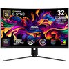 Monitor MSI Mag 321CUP QD-OLED 31.5" 3840x2160px 165Hz 0.03 ms [GTG] Curved