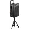 Power Audio MANTA SPK1203 B100, 40W, Bluetooth, Bateria 8 godzin, Bezprzewodowy mikrofon w zestawie, Tryb X-BASS, Tuner FM Waga z opakowaniem [kg] 10