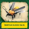 Klocki plastikowe QBI Insect world Świetlik C0633-3 Liczba elementów [szt] 156