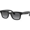 Okulary RAY BAN Meta Wayfarer Czarny Mat