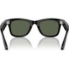 Okulary RAY BAN Meta Wayfarer Czarny Połysk Gwarancja 24 miesiące