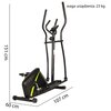 Orbitrek magnetyczny HERTZ FITNESS Trico 3.5kg 27cm Ćwiczone partie mięśni Nogi