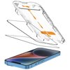 Szkło hartowane TECH-PROTECT Quick Set+ do Apple iPhone 13/13 Pro/14/16e Czarny (2 szt.) Model telefonu iPhone 13 Pro