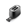 Toster DELONGHI CTY2103.BK Eclettica Bold Czarny Tacka na okruchy Tak