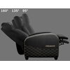 Sofa gamingowa COUGAR Elite Czarno-złoty Funkcja bujania Nie