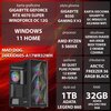 Komputer MAD DOG DIAXID605-A17WR32WH R5-5600X 32GB RAM 1TB SSD GeForce RTX4070 Super DLSS 3 Wi-Fi Windows 11 Home Procesor AMD Ryzen 5 5600X
