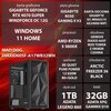 Komputer MAD DOG DIAXID605F-A17WB32WH R5-5600X 32GB RAM 1TB SSD GeForce RTX4070 Super DLSS 3 Wi-Fi Windows 11 Home Procesor AMD Ryzen 5 5600X
