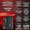 Komputer MAD DOG DIAXID605F-A17WB32WP R5-5600X 32GB RAM 1TB SSD GeForce RTX4070 Super DLSS 3 Wi-Fi Windows 11 Professional Procesor AMD Ryzen 5 5600X