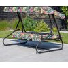 Huśtawka ogrodowa PATIO Milano G052-23IB Materiał wykonania Stal
