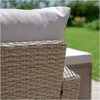 Zestaw mebli ogrodowych PATIO Nina 46218 Materiał wykonania stelażu Stal