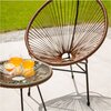 Krzesło żyłkowe PATIO Arthur 46222 Brązowy Materiał Tworzywo sztuczne