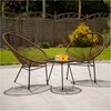 Krzesło żyłkowe PATIO Arthur 46222 Brązowy Kolor Brązowy