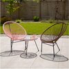 Krzesło żyłkowe PATIO Arthur 46222 Brązowy Rozmiar po zmontowaniu [cm] 77 x 83 x 73