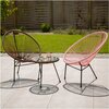 Krzesło żyłkowe PATIO Arthur 46222 Brązowy Rodzaj Fotel