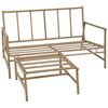 Sofa ogrodowa PATIO Estelle 47551 Beżowy Materiał Poliester