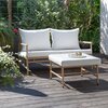 Sofa ogrodowa PATIO Estelle 47551 Beżowy Obróbka Drewno