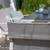 Zestaw mebli ogrodowych PATIO Lea Biały Materiał wykonania stelażu Aluminium
