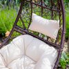 Fotel podwieszany PATIO  47254 Alfred Wenge Brązowy Kolor poduszek Ecru