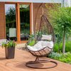 Fotel podwieszany PATIO  47254 Alfred Wenge Brązowy Rodzaj Fotel podwieszany