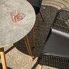 Zestaw mebli ogrodowych PATIO Igor Czarny Materiał wykonania stelażu Stal