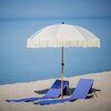 Parasol ogrodowy PATIO 47567 Biało-beżowy Materiał Stal