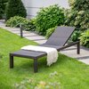 Leżak PATIO Pierre Brązowy Rodzaj Leżak