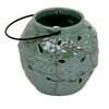Lampion ceramiczny MY HOME Tropic 66569 Zielony