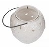 Lampion ceramiczny MY HOME Tropic Biały Materiał wykonania Ceramika