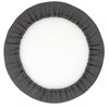 Poduszka na taboret PATIO H024-07IB Szary Materiał Poliester