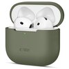 Etui na słuchawki TECH-PROTECT Silicone do Apple Airpods 4 Zielony