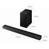 Soundbar SAMSUNG HW-B750F EN Czarny Informacje dodatkowe Tryb nocny