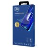 Niebieskie opakowanie produktu "3mk FlexibleGlass Pro" z grafiką telefonu i napisem "Feel the power". Widoczne są oznaczenia: "Unbreakable Glass", "Certificates & Awards", "PZH", "ROHS", "e", "must have", "Polski", "J.S. Hamilton Laboratories".