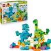 LEGO 10451 DUPLO 3 w 1 Dinozaury na kółkach