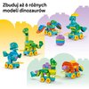 LEGO 10451 DUPLO 3 w 1 Dinozaury na kółkach Płeć Dziewczynka