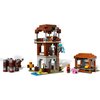 LEGO 21278 Minecraft Kryjówka rozbójników i dewastatorów Motyw Kryjówka rozbójników i dewastatorów