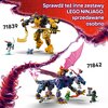 LEGO 71838 NINJAGO Wyścig motocyklowy Kaia Bateria w zestawie Nie