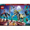 LEGO 71843 NINJAGO Mech smoczego jeźdźca Rogue’a Liczba figurek [szt] 4