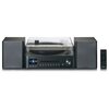 Wieża z gramofonem LENCO MC-460BK Czarna,Odtwarzacz CD/-R/-RW,Wi-Fi,Radio internetowe,FM/DAB+,wyświetlacz LCD Funkcje dodatkowe Dedykowana aplikacja